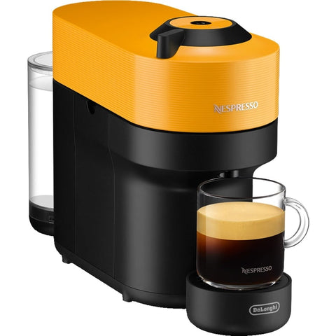 Máquina de Café Cápsulas Nespresso DeLonghi Vertuo POP ENV90.Y Amarelo