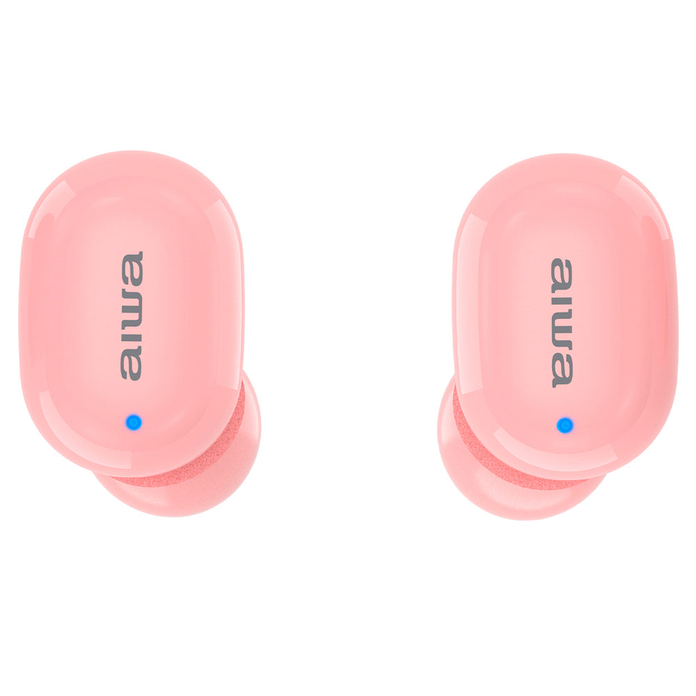 Auriculares Bluetooth Aiwa EBTW-150PK True Wireless Rosa