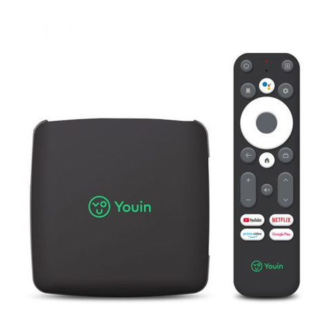 Android TV Youin You Box 4K UHD 8GB - Leitor Multimédia