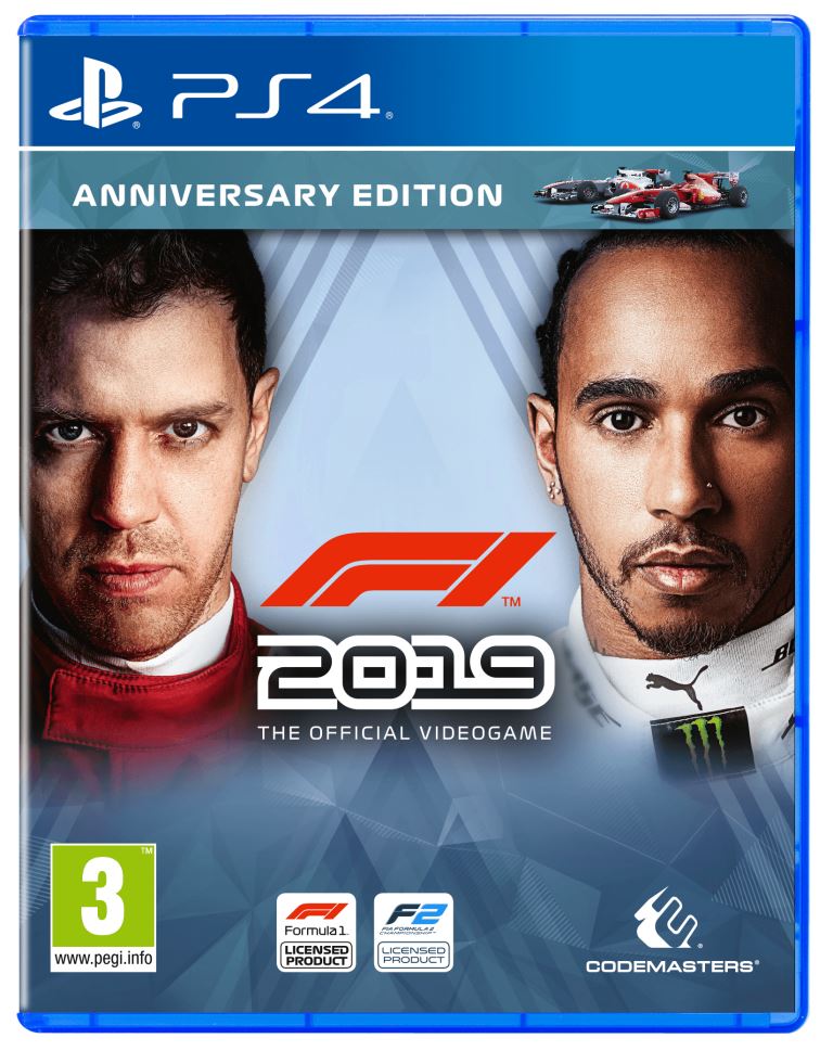 Jogo PS4 Formula 1 2019 Edição Aniversário