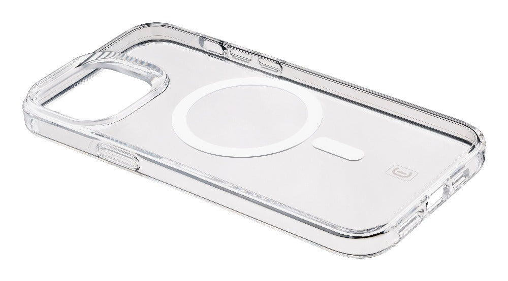 Capa Cellularline iPhone 14 Gloss Mag Transparente