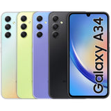 Smartphone Samsung Galaxy A34 5G Preto - 6.6 128GB 6GB RAM Octa-core
