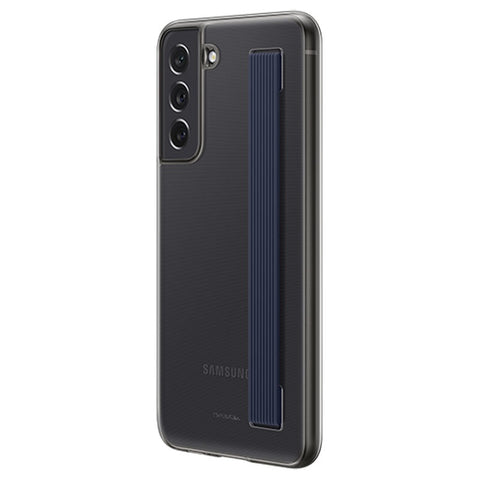 Capa Samsung Galaxy S21 FE Slim Strap Cinzento