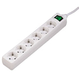 Extensão Elétrica Hama 6 Tomadas com Interruptor 3m (121915)