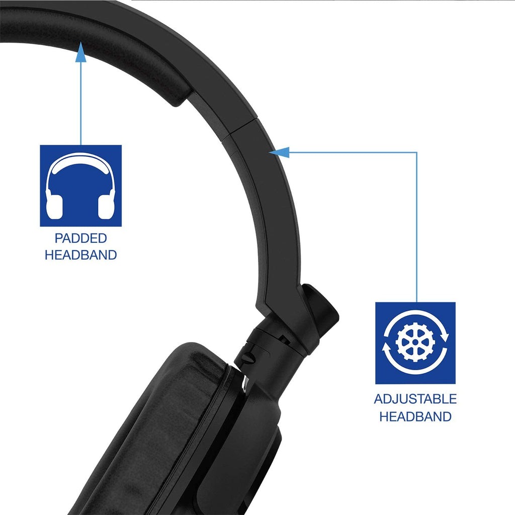 Headset Gaming PS4 4Gamers Pro 4-50 Preto