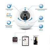 Câmara Vigilância T'nB Smart WiFi 720p