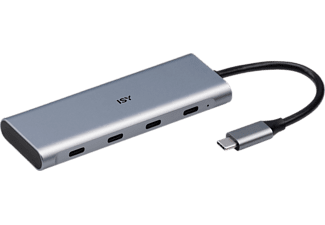 Hub USB-C ISY IHU-5400 - 4xUSB-C