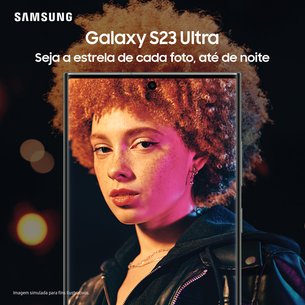 Smartphone Samsung Galaxy S23 Ultra 5G Verde - 6.8 512GB 12GB RAM