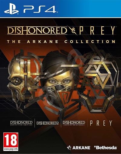 Jogo PS4 Dishonored and Prey: The Arkane Collection