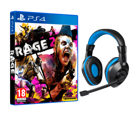 Jogo PS4 Rage 2 + Headset PS4