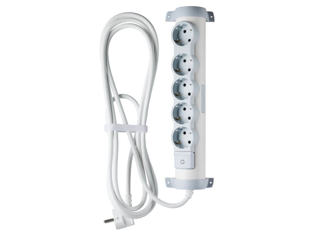Extensão Elétrica Legrand Giratória 5 Tomadas com interruptor 3m (694632)