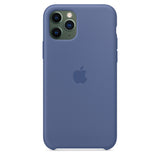 Capa Apple em Silicone iPhone 11 Pro Azul Linho
