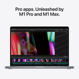 Apple MacBook Pro Cinzento Sideral Z15G - Portátil 14 M1 PRO 8 Core 16GB 512GB SSD