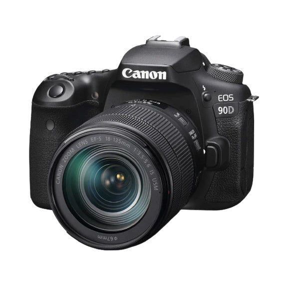 Máquina Fotográfica Canon EOS 90D + 18-135 IS USM - Reflex 32 MP | APS-C | f3.5-5.6