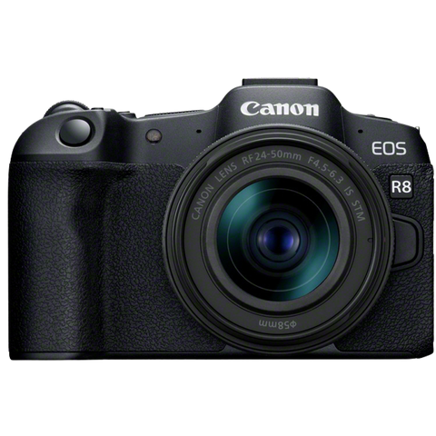 Máquina Fotográfica Canon EOS R8 + RF 24-50mm f/4.5-6.3 IS STM - CSC 24.2MP