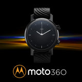 Smartwatch Motorola Moto 360 Preto - 3ªGeração