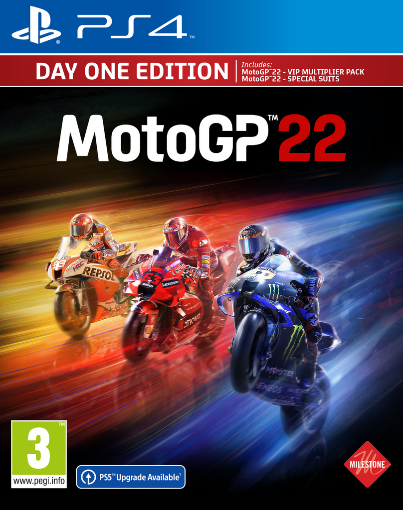 Jogo PS4 MotoGP 22 Day One Edition – MediaMarkt