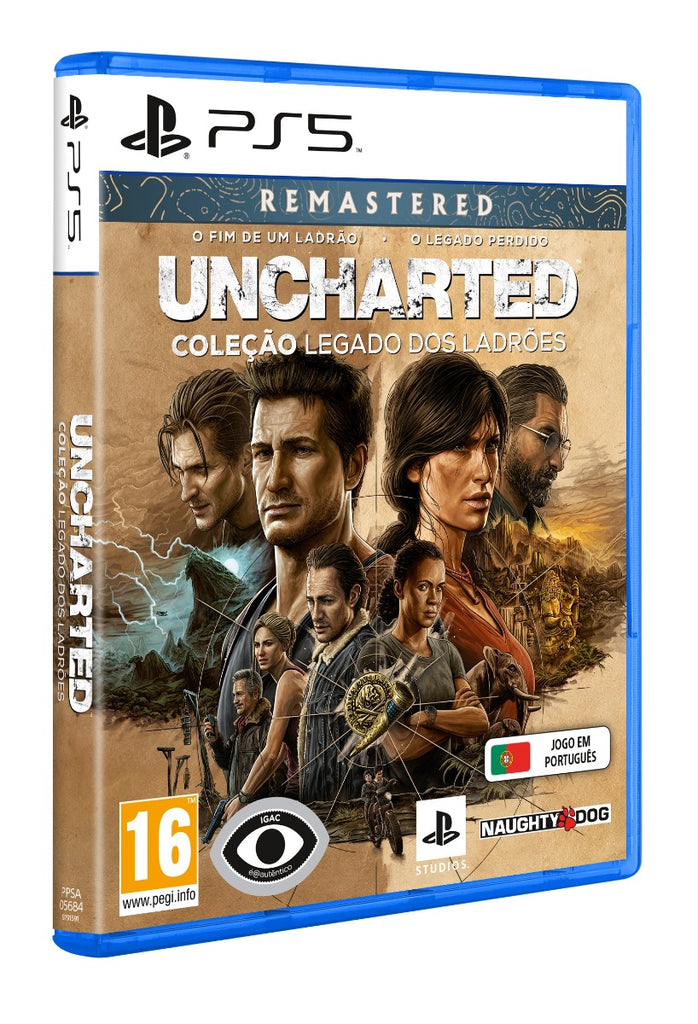 Jogo PS5 Uncharted: Coleção Legado dos Ladrões