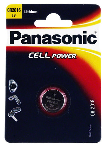 Pilha Alcalina Panasonic CR2016 Cell Power 3V