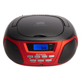 Rádio CD Aiwa BBTU-300RD CD MP3 Bluetooth Vermelho