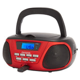 Rádio CD Aiwa BBTU-300RD CD MP3 Bluetooth Vermelho