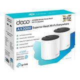Router TP-Link Deco X55 AX3000 Whole-Home Mesh WiFi 6 - Pack 2 Unidades
