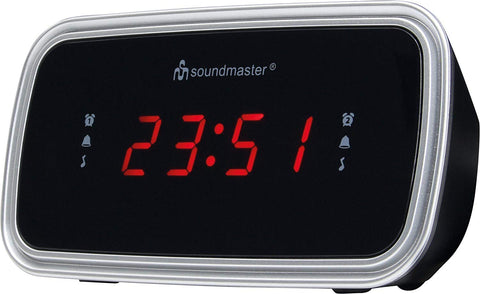 Rádio Despertador Soundmaster UR106SW Preto