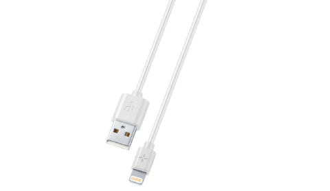 Cabo de Dados Cellularline Ploos Lightning USB 100cm Branco