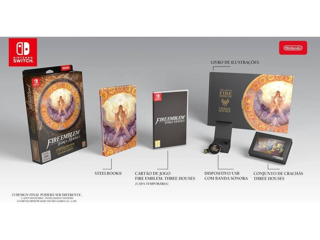 Jogo Switch Fire Emblem Three Houses Edição de Colecionador