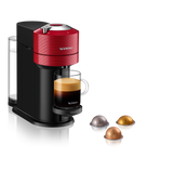 Máquina de Café Cápsulas Nespresso Krups Vertuo Next XN9105P3 Vermelha