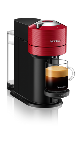 Máquina de Café Cápsulas Nespresso Krups Vertuo Next XN9105P3 Vermelha