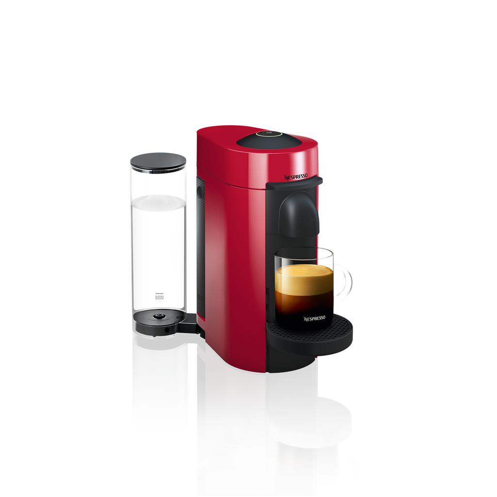 Máquina de Café Cápsulas Nespresso DeLonghi Vertuo Plus EN150.R Vermelho