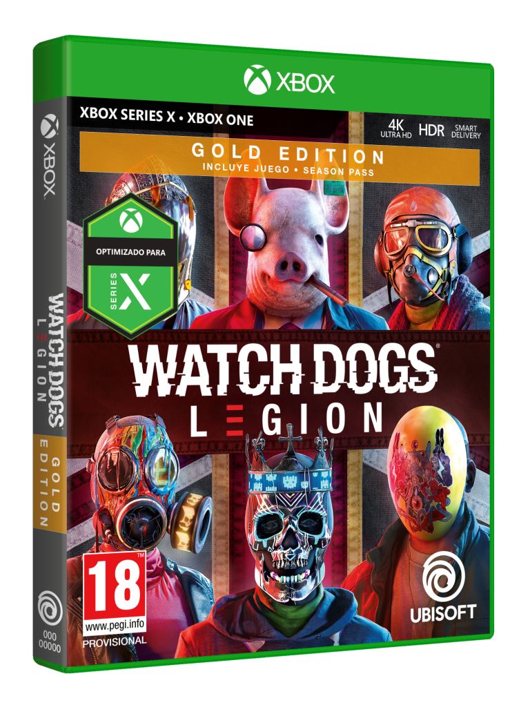 Jogo Xbox Series X / One Watch Dogs Legion Gold