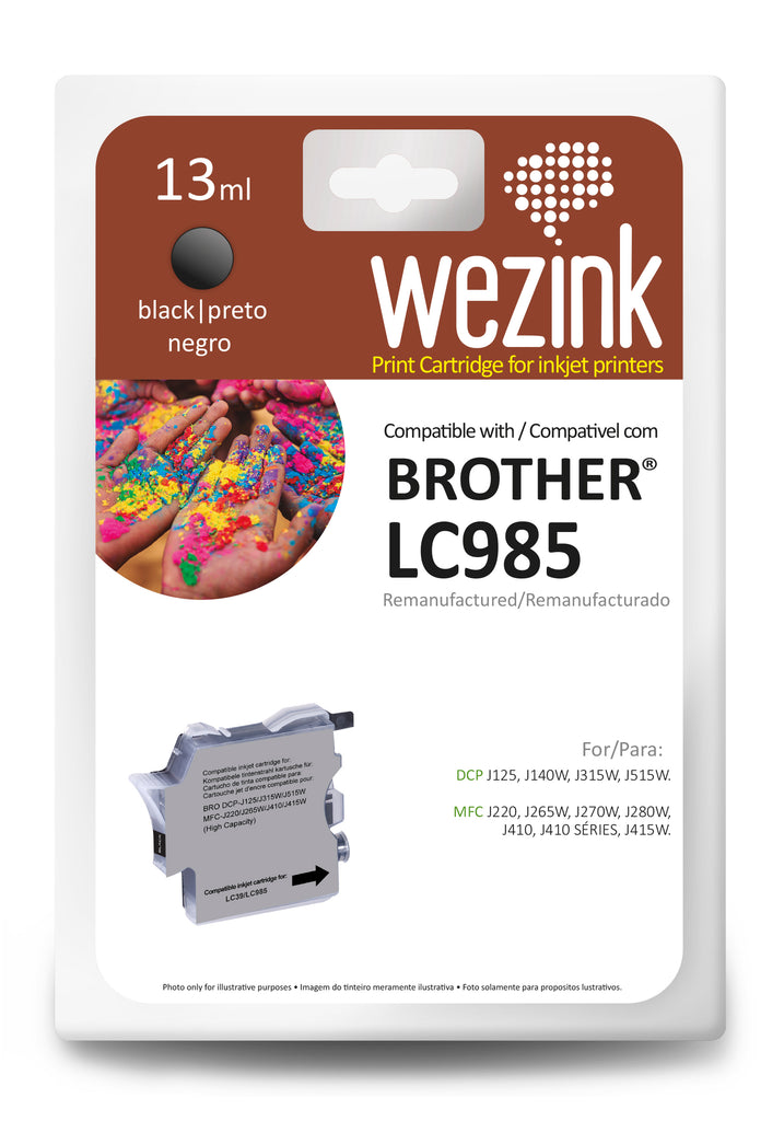 Tinteiro Wezink WZ-LC985BK