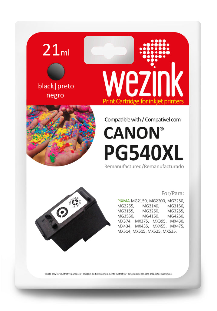 Tinteiro Wezink Wz-Pg540xl