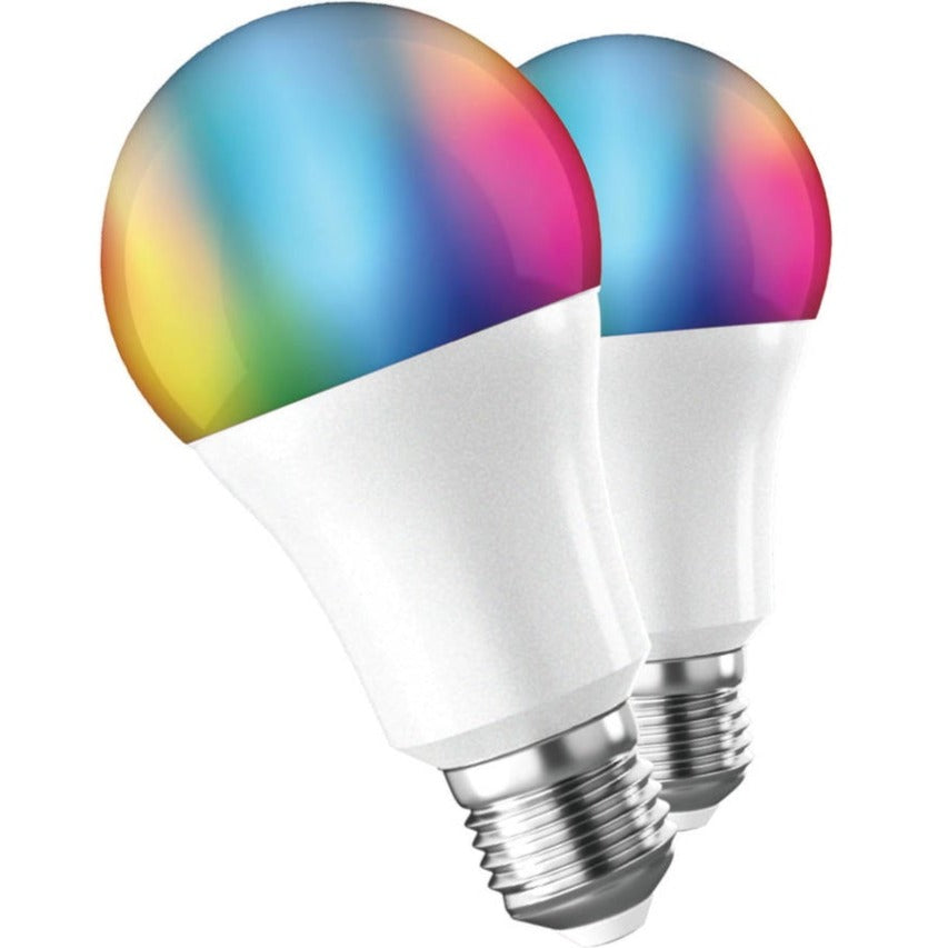 Lâmpada Smart Muvit iO LED Wi-Fi Multicolor 9W E27 - Pack 2 unidades (MIOPAK007)