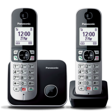 Telefone sem Fios Panasonic TG6852 Duo