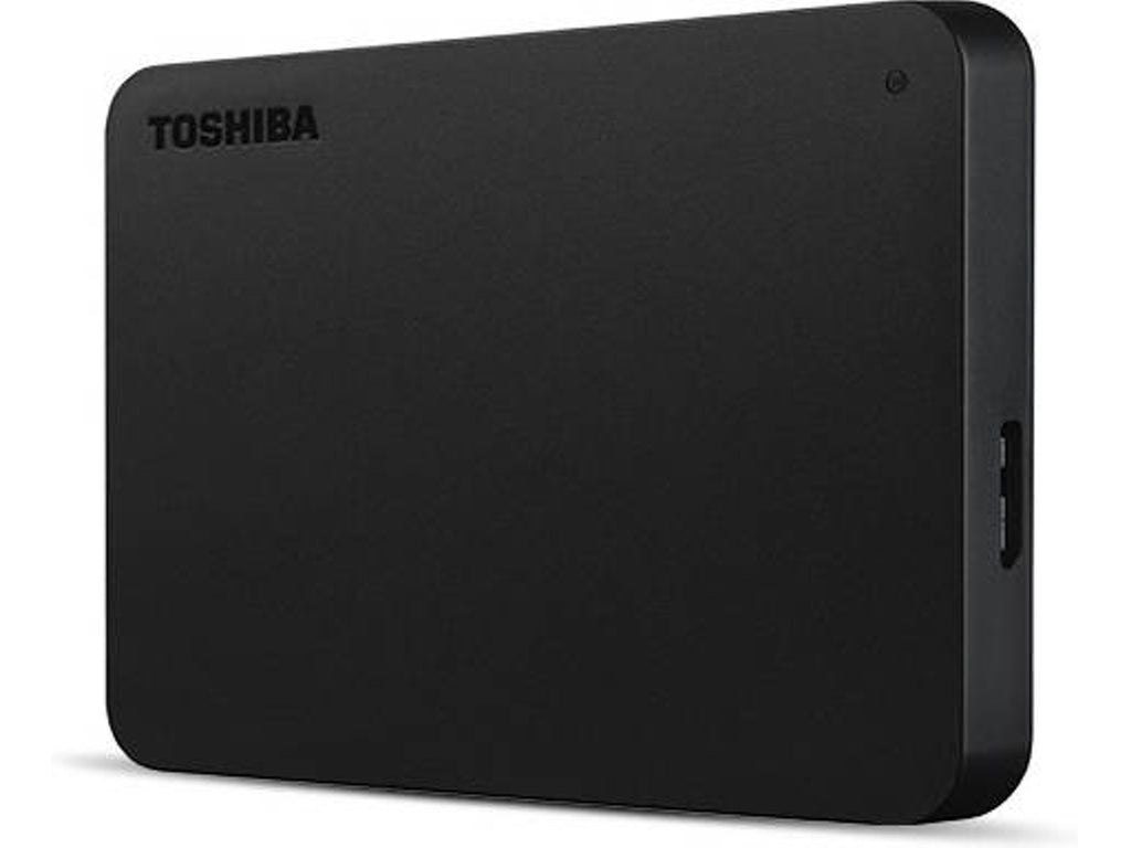 Disco Externo 2.5 Toshiba Canvio Basics 1TB USB-C Preto
