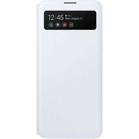 Capa Samsung Galaxy A71 S-View cover Branco