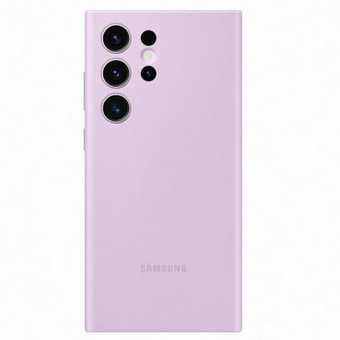 Capa Samsung Galaxy S23 Ultra Silicone Cover Lilás
