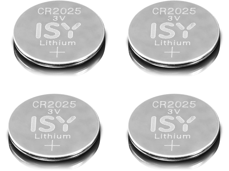 Pilhas Lítio ISY IBA-2025 CR2032 Pack 4 Lithium Power 3V