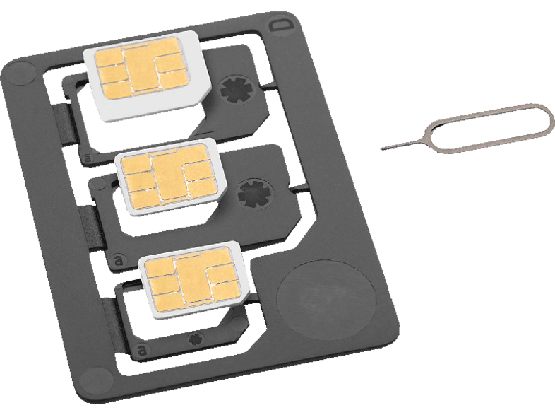 Adaptador ISY ISA-1400 Nano SIM / Micro SIM / Standard SIM