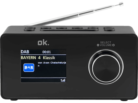 Rádio Despertador OK. OCR 430-B