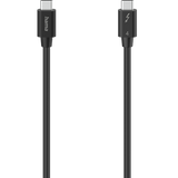 Cabo USB Hama USB-C / Thunderbolt 4 0.8m Preto (200659)