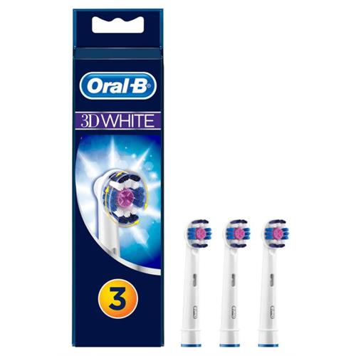 Recarga Escova de Dentes Oral-B 3x 3D White