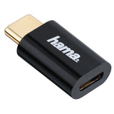 Adaptador Hama Micro USB / USB-C Preto