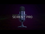 Microfone PC Razer Seiren V2 Pro Preto