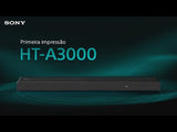 Soundbar Sony HT-A3000 73.1 250W Dolby Atmos DTS:X Bluetooth/Wi-Fi