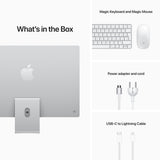 Apple iMac All-in-One 24 M1 8GB RAM 256GB SSD Prateado