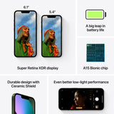 Apple iPhone 13 Mini Verde - Smartphone 5.4 128GB A15 Bionic